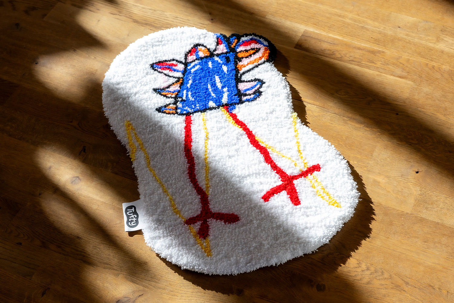 Teppich aus deiner Kinderzeichnung (Acrylgarn) – Bild 2