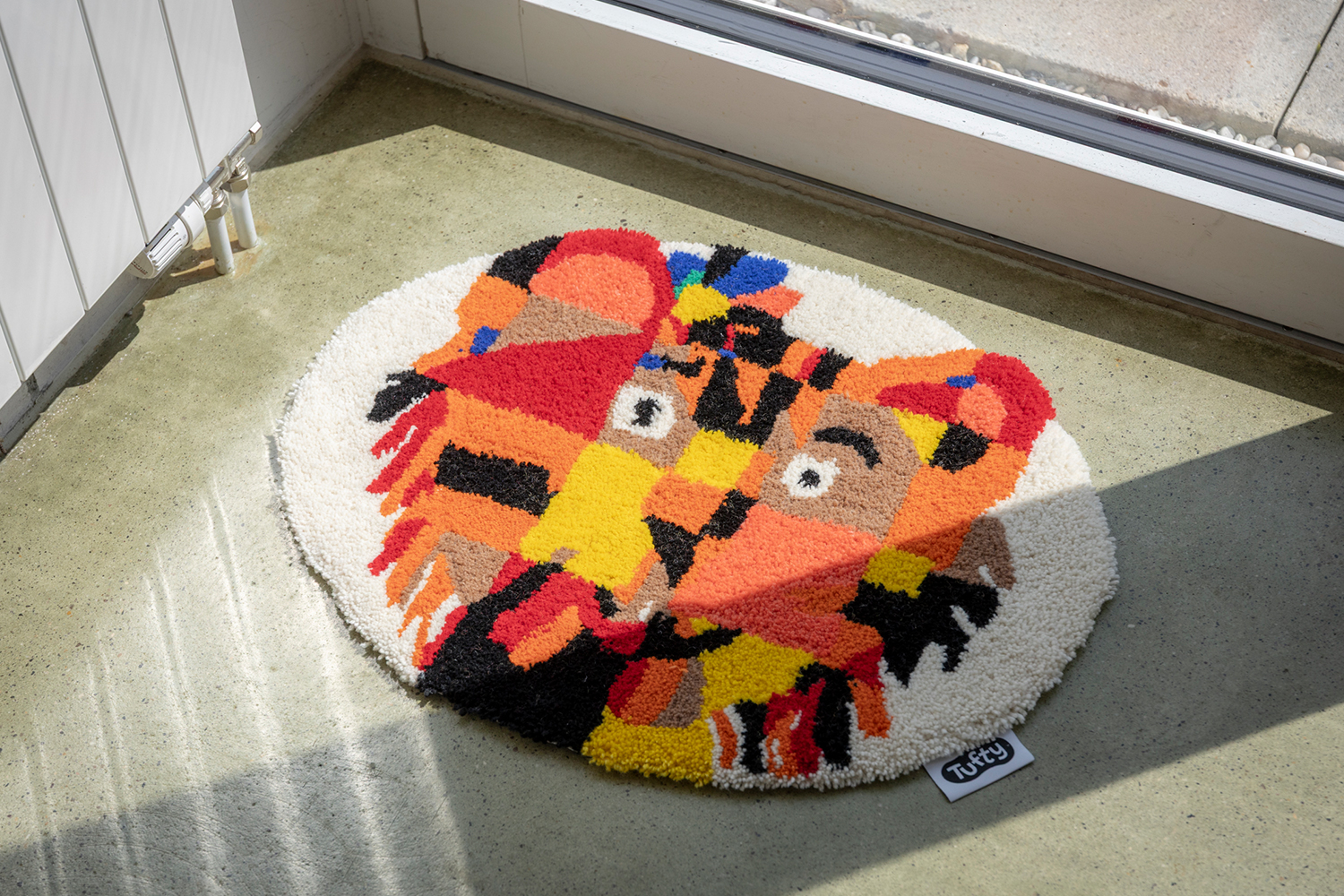 Fussmatte aus deiner Kinderzeichnung (Wolle) – Bild 2